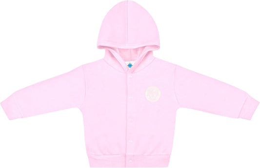 Creative Knitwear College Baby Snap Hooded Jacket - Team Logo, Multiple Colors, for Boys & Girls, (0-24 Months)