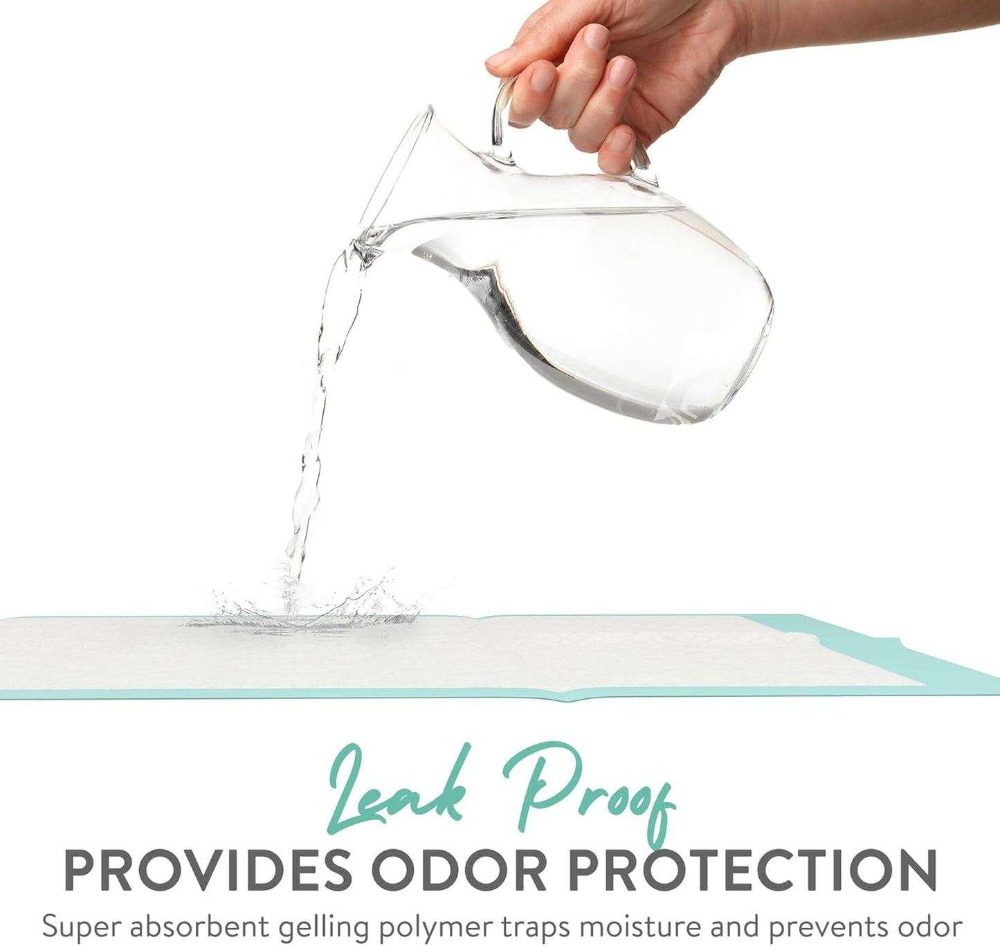Inspire Extra Large Super Absorbent Disposable Bed Pads for Incontinence Ultra Thick and Absorbent
