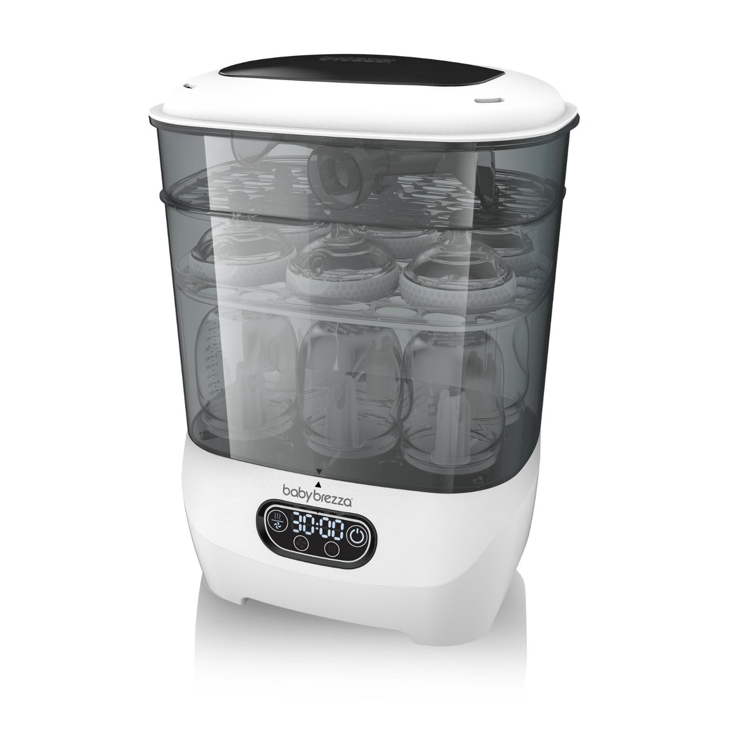 Baby Brezza Bottle Sterilizer and Dryer Advanced – 33% Faster - Largest Capacity Steam Sanitizer