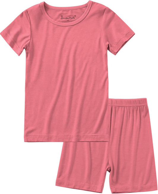 Jimonda Baby Boys Girls Pajama Sets Toddler Sleepwear Cool Jammies 2pcs Viscose from Bamboo PJs