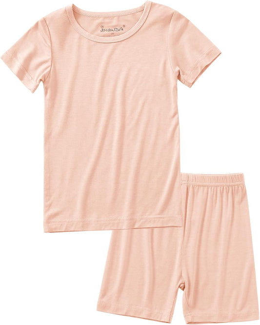 Jimonda Baby Boys Girls Pajama Sets Toddler Sleepwear Cool Jammies 2pcs Viscose from Bamboo PJs