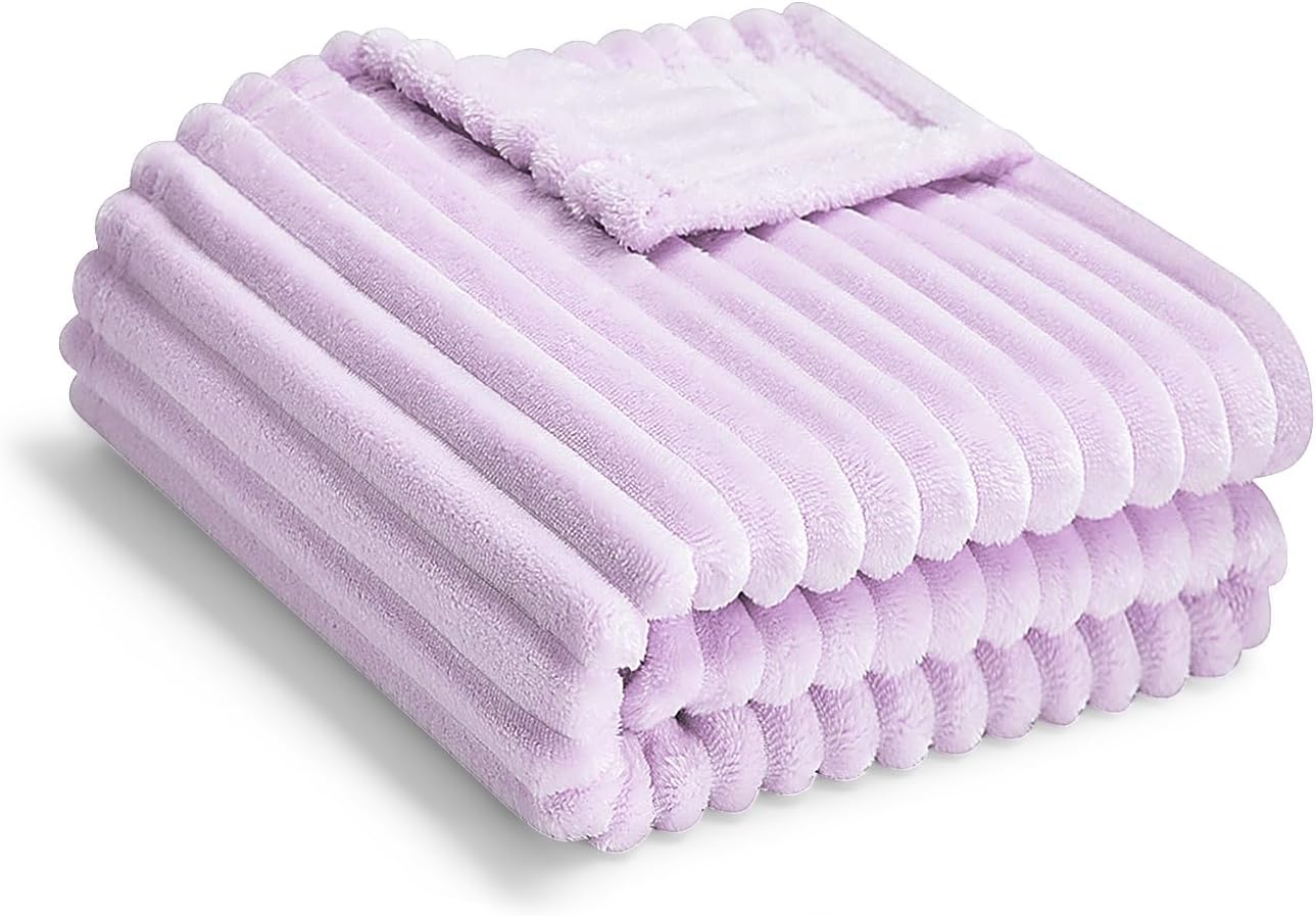 Soft Fleece Baby Blanket Ultra Cozy Baby Blankets for Girls Warm and Lightweight Infant Toddler