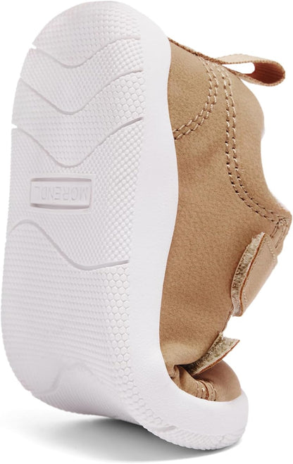 MORENDL Wide Toe Box Shoes Toddler Barefoot Shoes Baby Walking Shoe Boy Girl Non-Slip Zero Drop Minimalist Sneakers Comfort Tennis Outdoor Activities