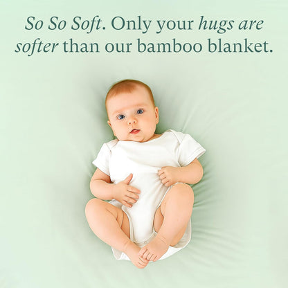 Supersoft Toddler Comforter, Premium Bamboo Viscose Crib Blanket, Cozy 1.0 Tog Lightweight Quilt