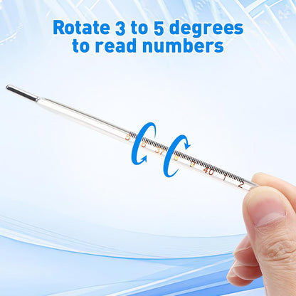 Glass Oral Temperature Measurement Classic Digital Temperature Measurement Accurate Temperature