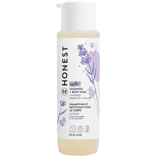 The Honest Company 2-in-1 Cleansing Shampoo + Body Wash | Gentle for Baby | Naturally Derived