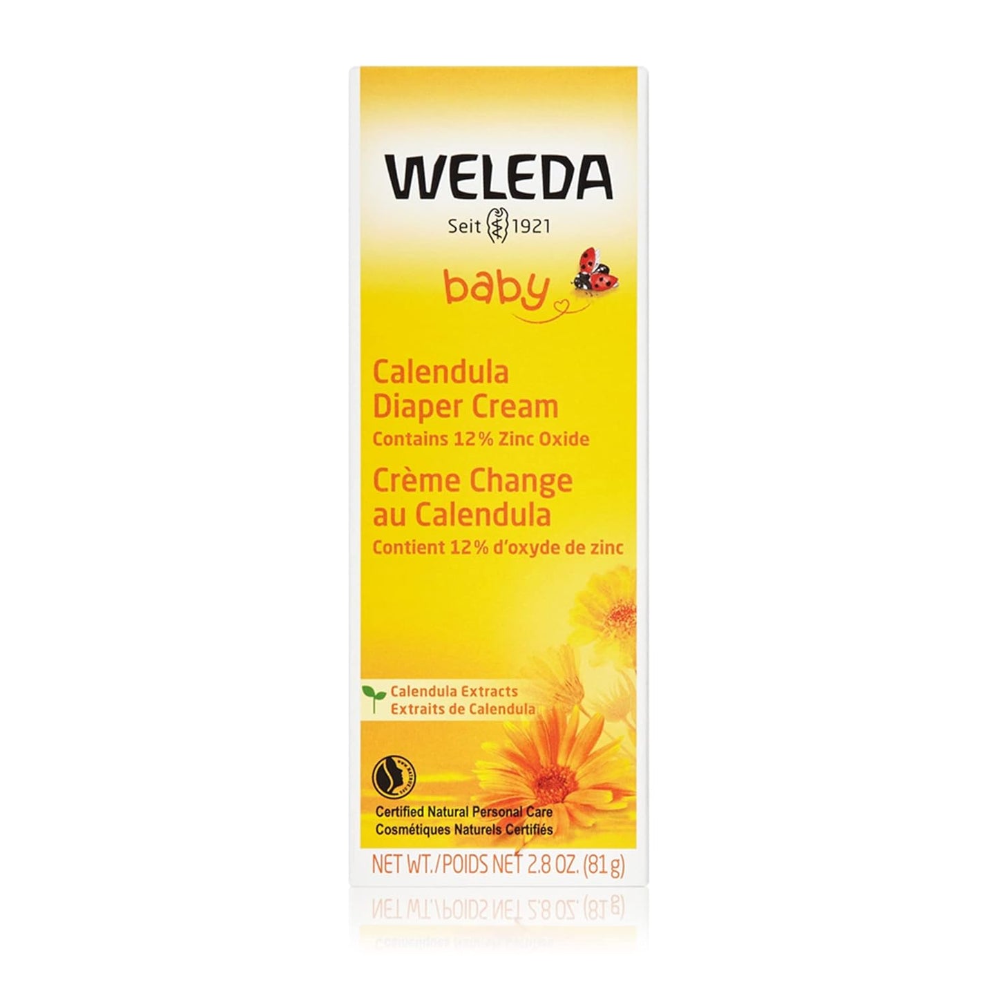 Weleda Baby Calendula 2-in-1 Gentle Shampoo and Body Wash, 6.8 Fluid Ounce, Plant Rich Cleanser