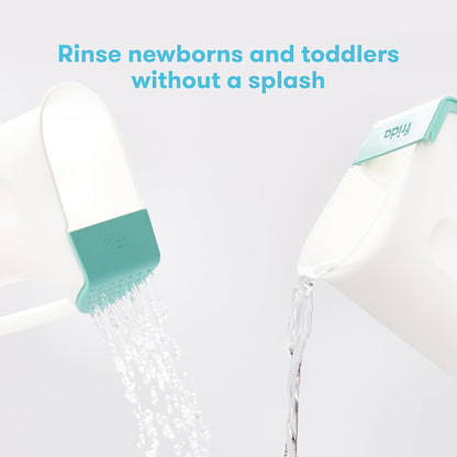 Frida Baby Baby Bath Upgrade Kit | Infant and Toddler Bath Essentials, Rinser Cup, Baby Bath