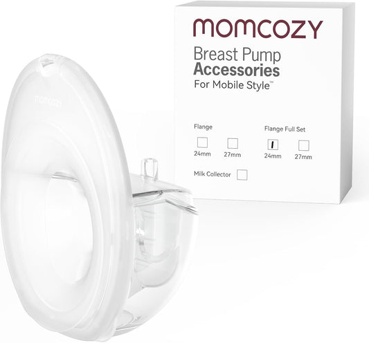 Momcozy Full Set Collector Cup Only Compatible with Momcozy Mobile Style | M6 NOT for Others.