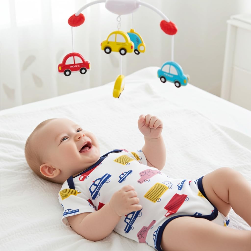 PATPAT Baby Bodysuits Supersoft Bamboo Viscose - Short Sleeve Boys and Girls - Newborn Infant Unisex Clothes Pack