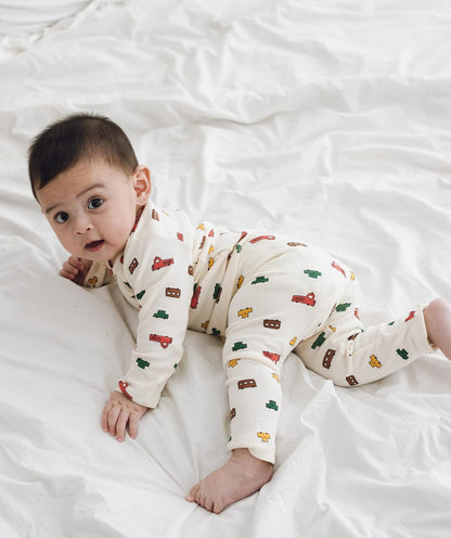AVAUMA Baby Boys Girls Pajama Set 6M-8T Kids Cute Toddler Snug fit Pjs Cotton Sleepwear