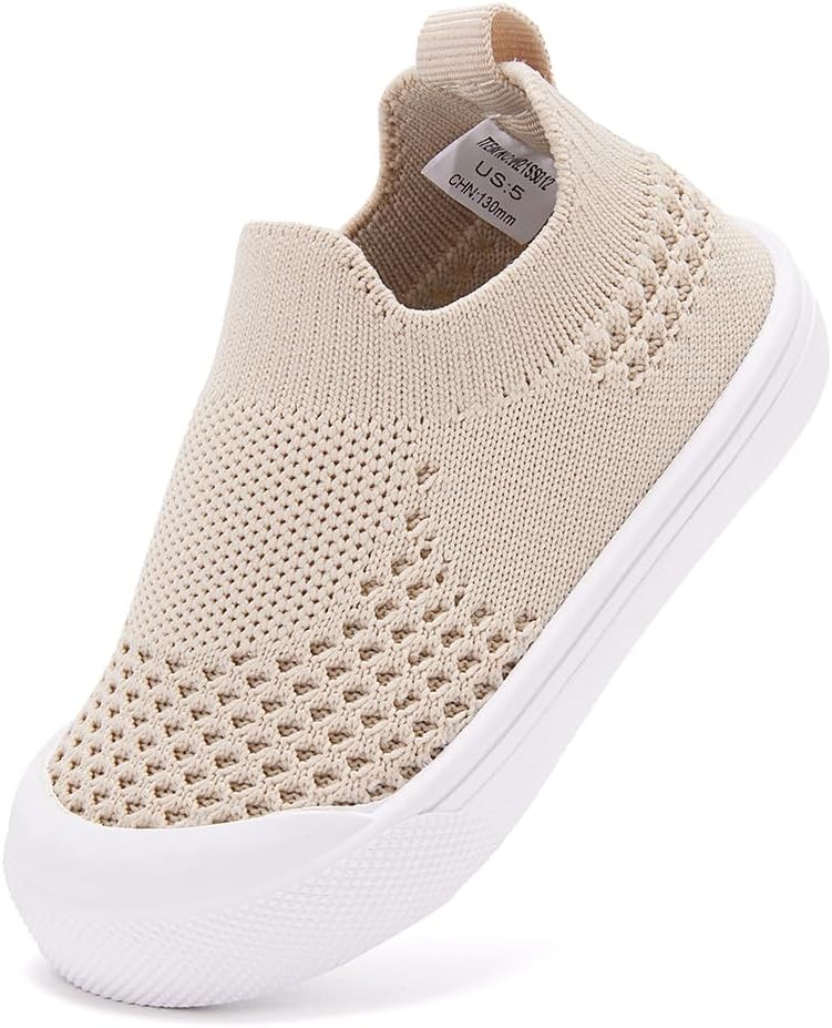 BMCiTYBM Baby Sneakers Girls Boys Lightweight Breathable Mesh First Walkers Shoes 6-24 Months