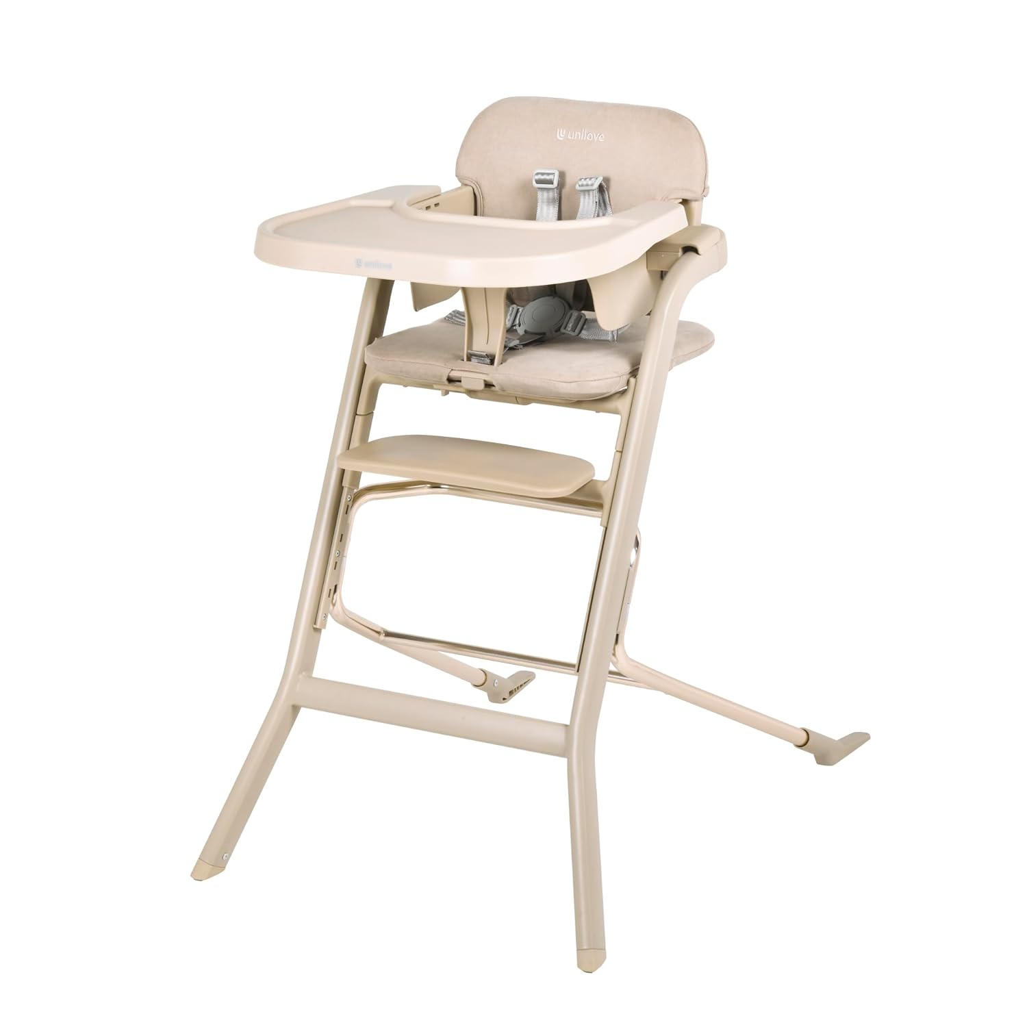Unilove Grow with Me 2-in-1 Baby High Chair – Adjustable Toddler Chair with Baby Set, Removable