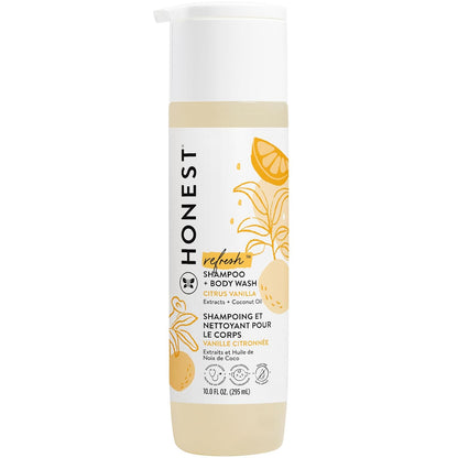 The Honest Company 2-in-1 Cleansing Shampoo + Body Wash | Gentle for Baby | Naturally Derived