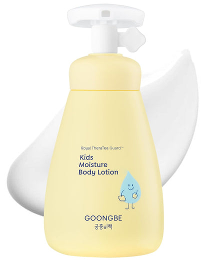Kids' Moisture Body Lotion - Korean Kids Daily Body Moisturizer - Long Lasting 24hr Hydrating Cream
