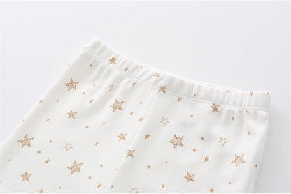 Unisex Baby Boy Girl Pants Sets Cotton Soft Infants Bottoms Casual 5 Pack 0-12 Month Babies' Leggings
