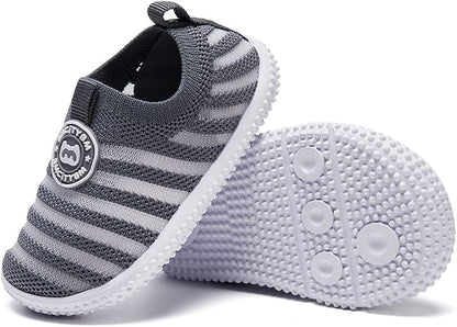 BMCiTYBM Baby Shoes Boy Girl Infant Sneakers Non-Slip First Walkers 6 9 12 18 24 Months