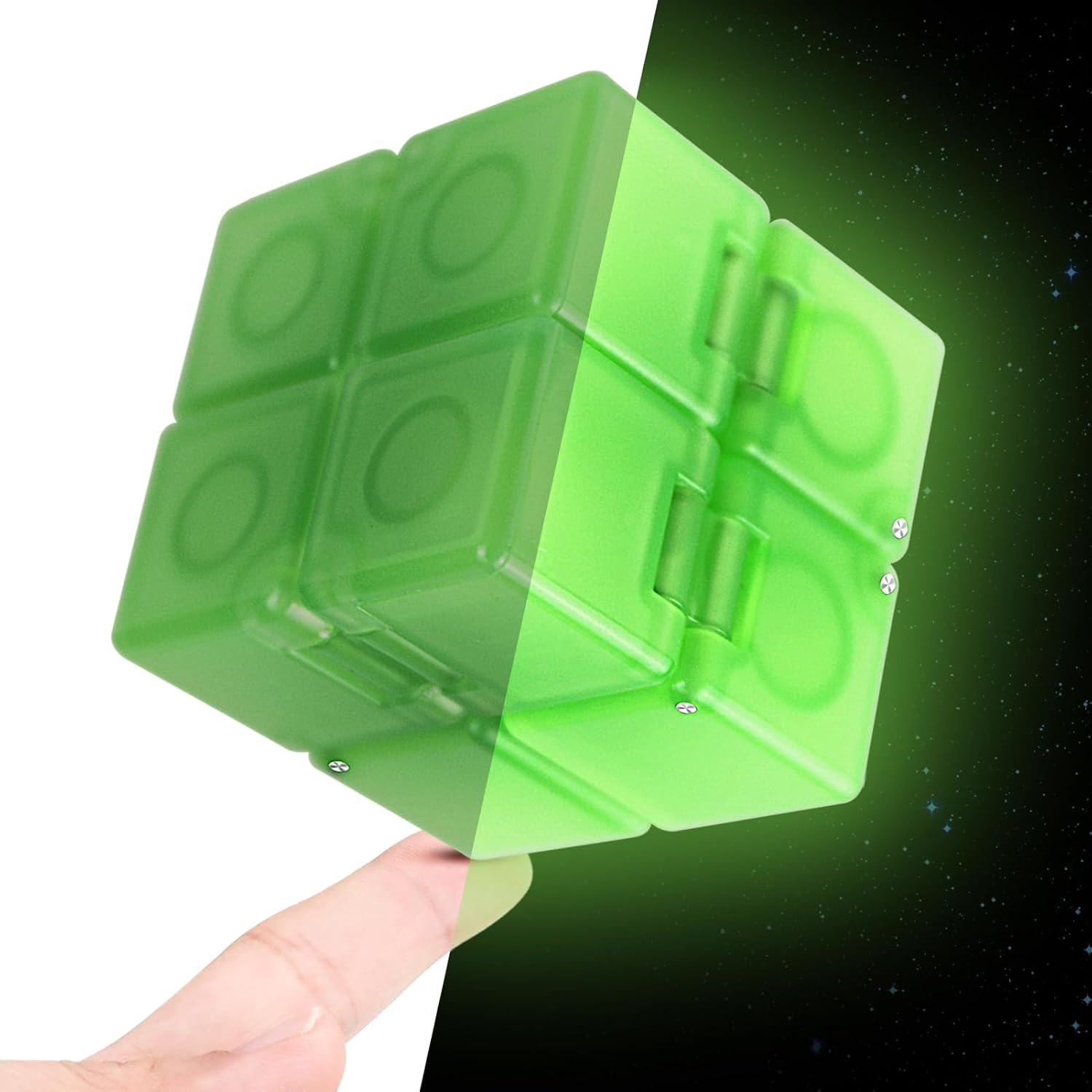 Infinitycube Fidget Toy Stress Relieving Fidgeting Game for Kids and Adults,Cute Pocket-Sized