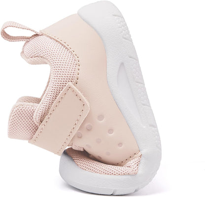 MORENDL Toddler Baby Shoes 0-4 Years Boy Girl Lightweight Breathable Non-Slip Sports Sneakers Running Walking Tennis Barefoot Shoes