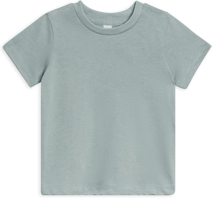 Colored Organics - Organic Cotton Toddler Short Sleeve Shirts - Baby Toddler and Kids Tops - Girls and Boys Tees