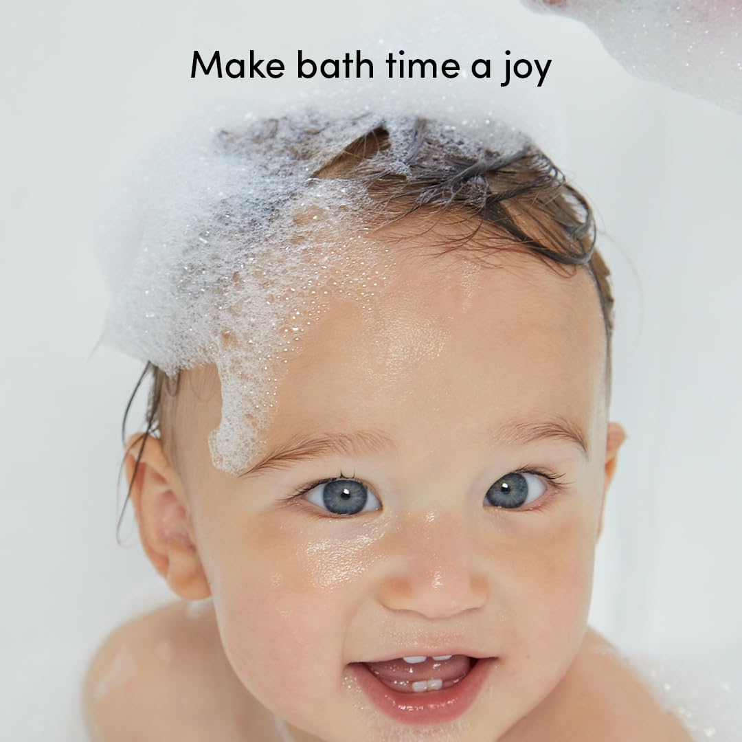 Evereden Baby Shampoo & Body Wash 2-in-1, 8.5 fl oz | Gentle, Non-Toxic, Fragrance-Free, Hydrating