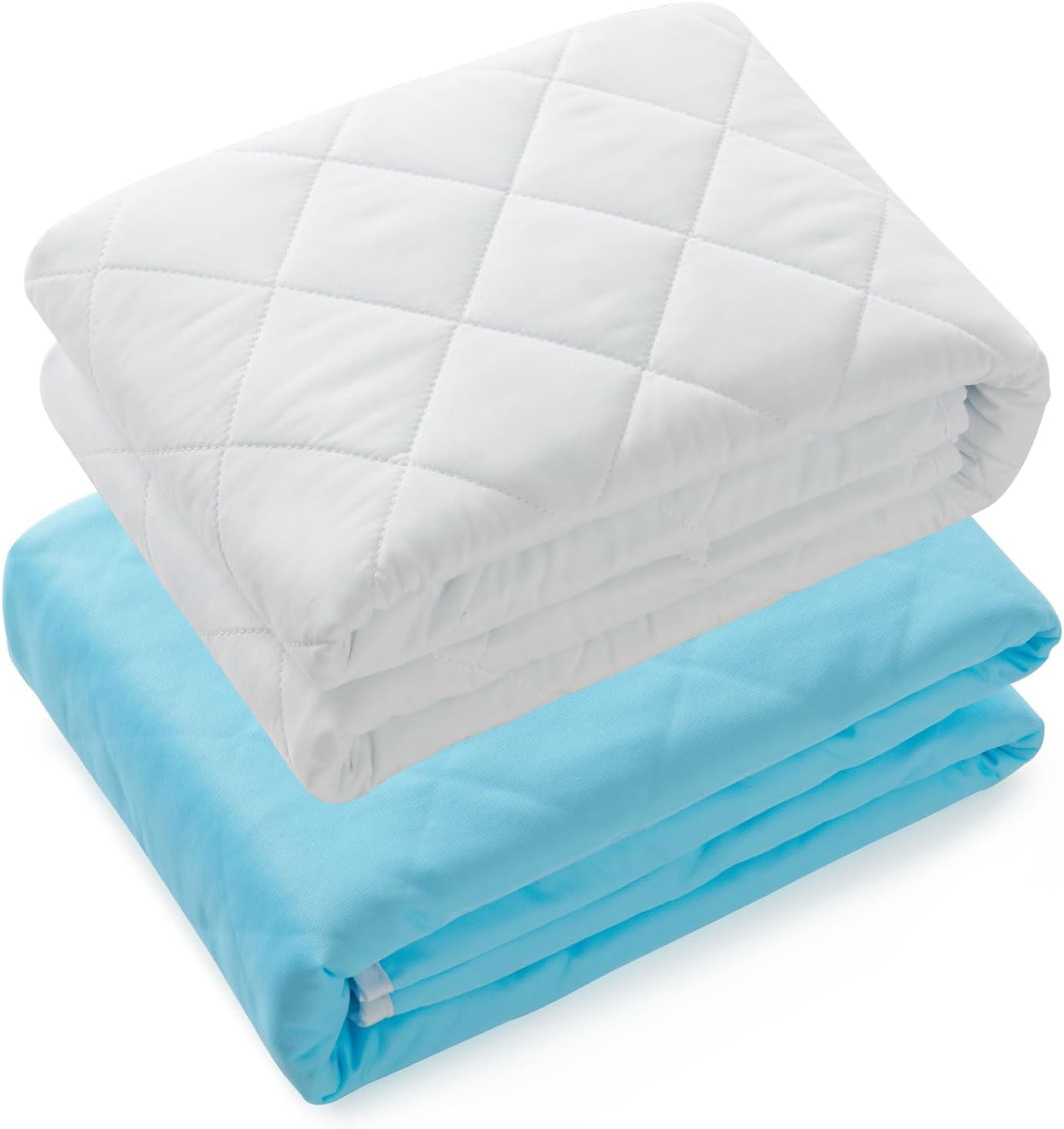 KANECH Washable Waterproof Incontinence Bed Pads - 44"x52"(2Pack) - Heavy Absorbency Reusable