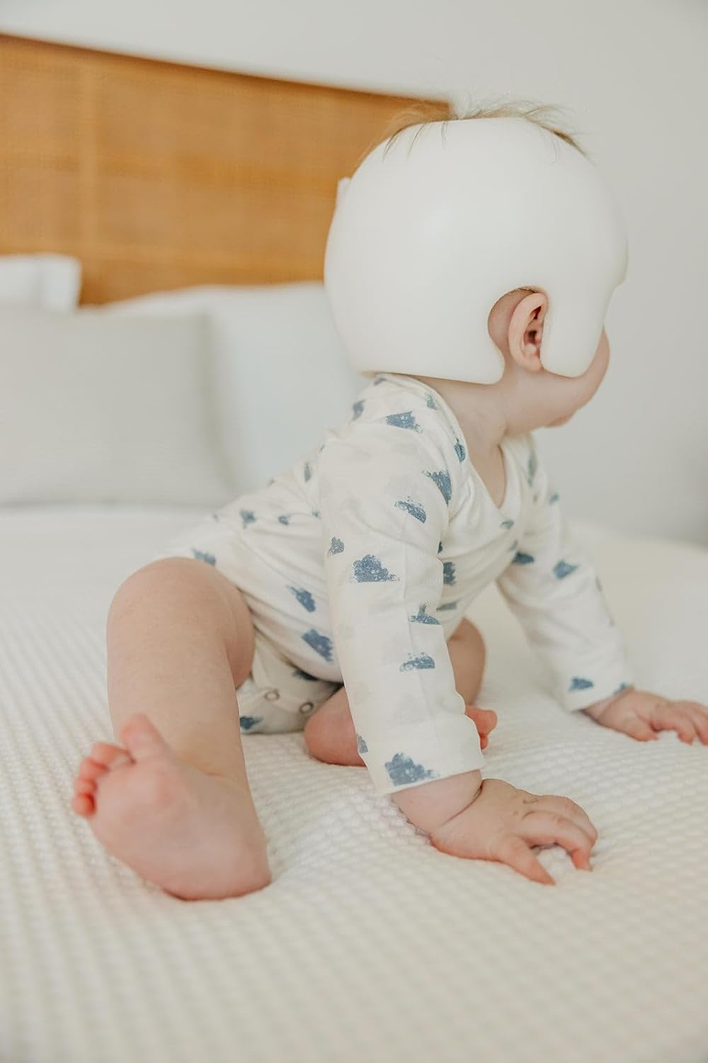 Copper Pearl Long Sleeve Bodysuit Baby: Ultra Soft Baby for Newborns, Boys, and Girls - Stylish, Comfortable, Overlap Shoulders, Premium Knit Fabric - 3-6 Months, Dream