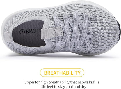 BMCiTYBM Baby Toddler Walking Sneakers Boys Girls Shoes