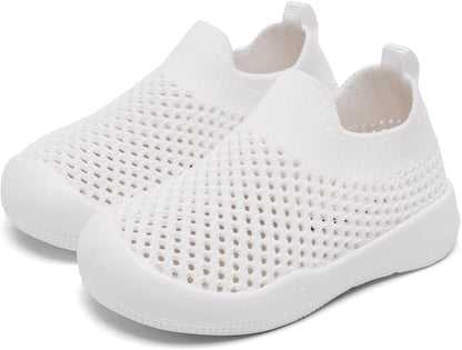 Eashi Baby Boy Girl Non-Skid Indoor Infant Walking Shoes Breathable Warm Elastic Sock Shoes with Memory Sole Protect Toes Outdoor Sneakers