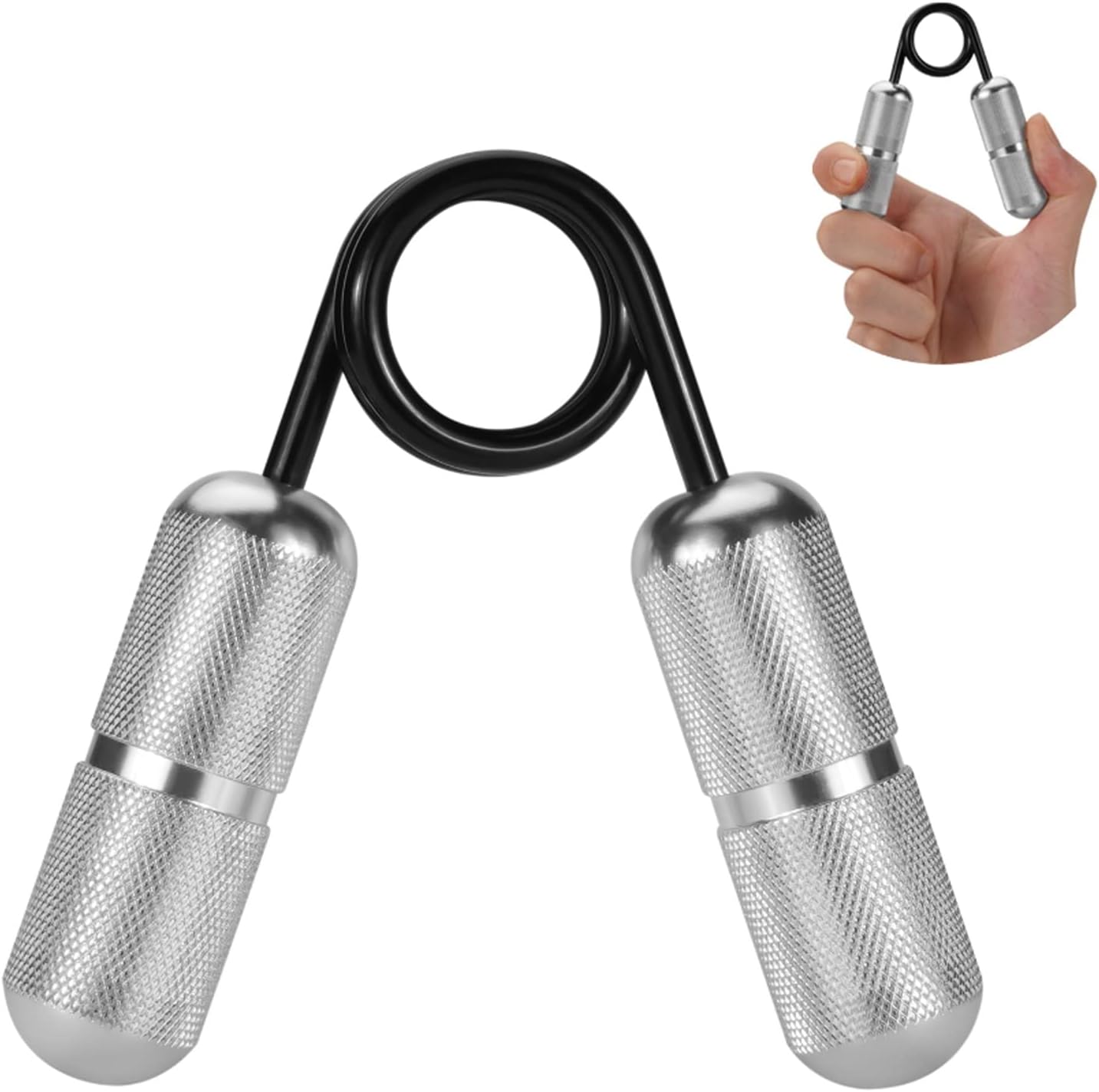 Handheld Metal Fidget Toys, Help Relieve Stress Anxiety, Mini Finger Grip Strengthener, Hand Wrist Grip Strength Trainer, Relief Muscle Stiffness Rehabilitation Trainer