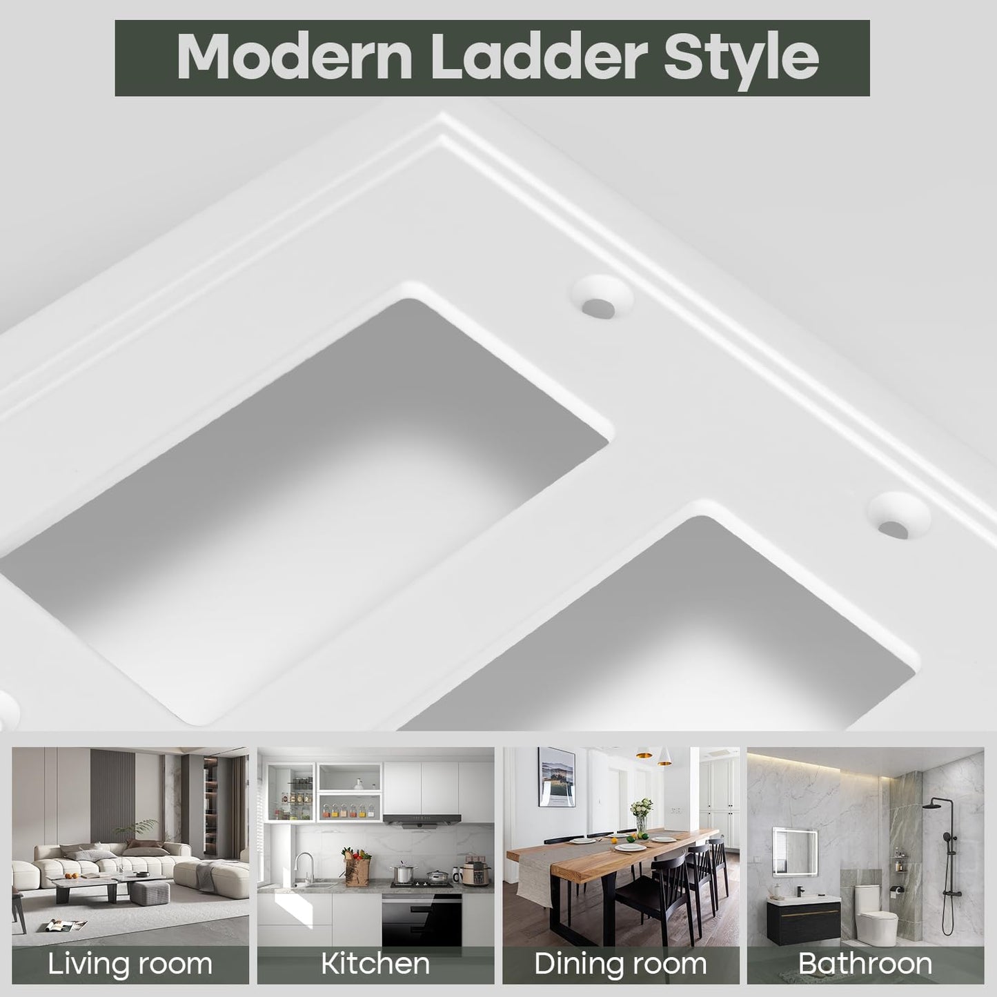 Triple Decorator Light Switch Cover Plate White Classic Decorative Rocker Switch Plates Cover