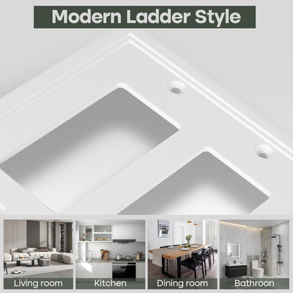 Triple Decorator Light Switch Cover Plate White Classic Decorative Rocker Switch Plates Cover