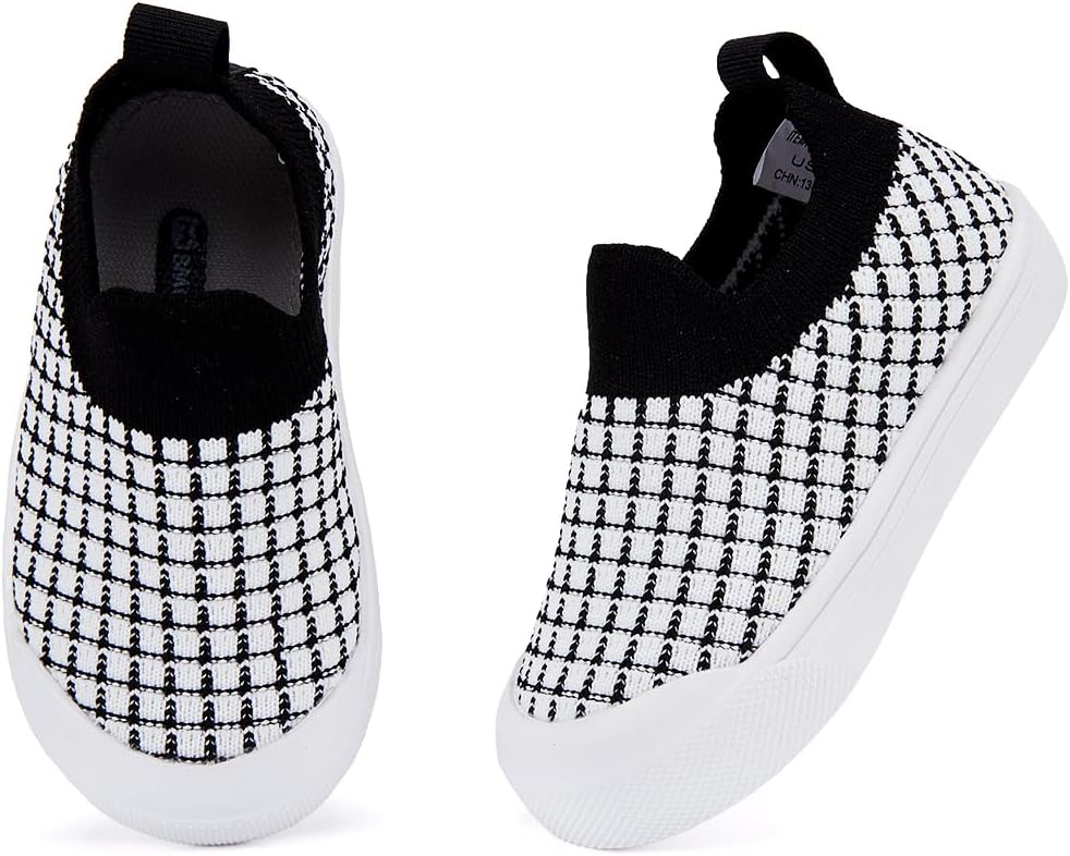 BMCiTYBM Baby Sneakers Girls Boys Lightweight Breathable Mesh First Walkers Shoes 6-24 Months