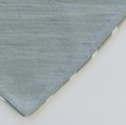 Woolino Merino Wool Baby Bibs - Highly Absorbent Bandana Bib with Cotton Outer Layer and Merino Wool Inner Layer - Pack of 2