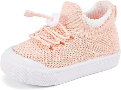 BMCiTYBM Baby Sneakers Girls Boys Lightweight Breathable Mesh First Walkers Shoes 6-24 Months