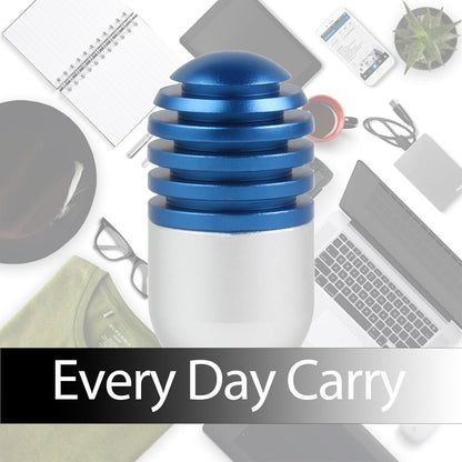 Fidget Toys Fidget Clicker Magnetic Metal Capsule Fidget Toys Fidget Slider, EDC Fidget Toy for Adults Teens, ADHD Anxiety Stress Relief Toys, Gift for Boyfriend, Husband and Father (Blue)