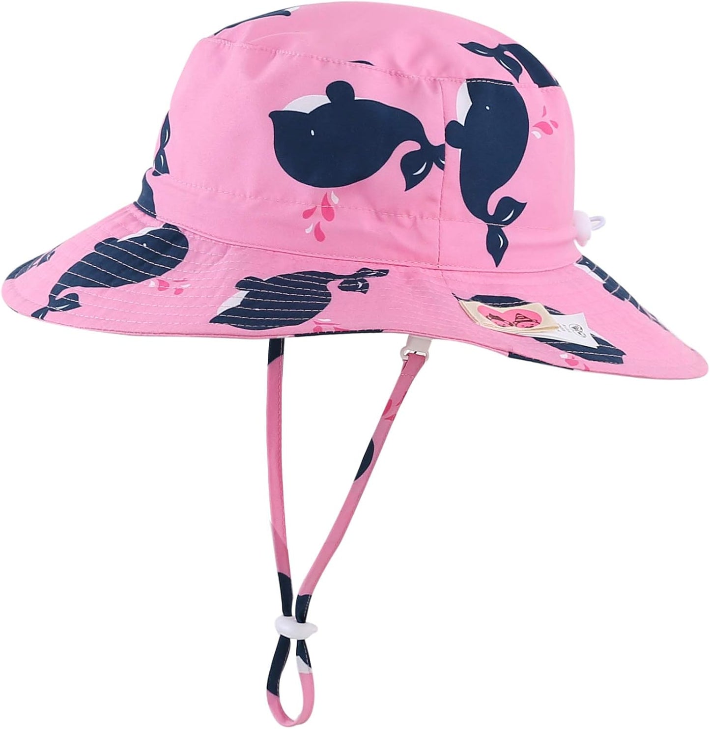 Home Prefer UPF50+ Wide Brim Sun Hat Boys Girls Sun Protection Hat Zoo Beach Swim Safari Bucket Hat for Baby Toddler Kid