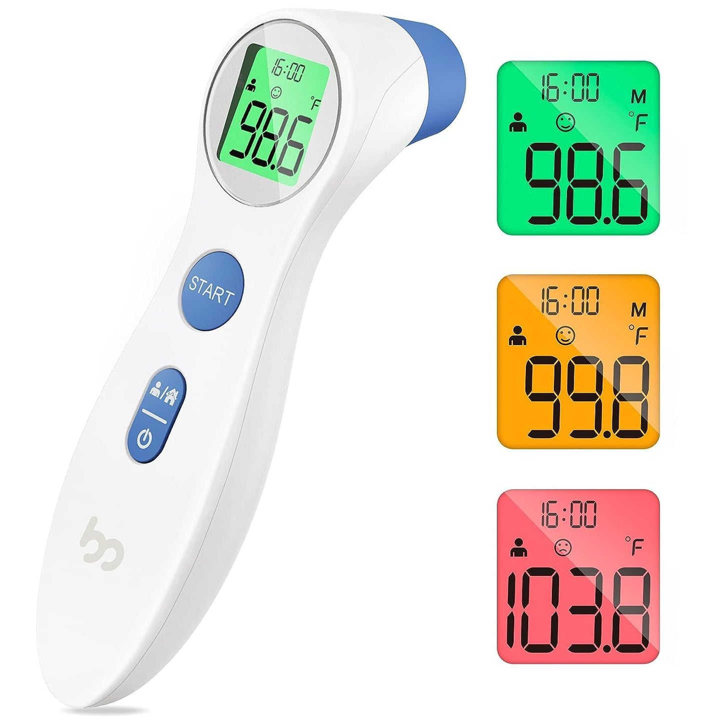 Forehead Thermometer for Adults and Kids, Digital Touchless Thermometer for Baby, Infants and