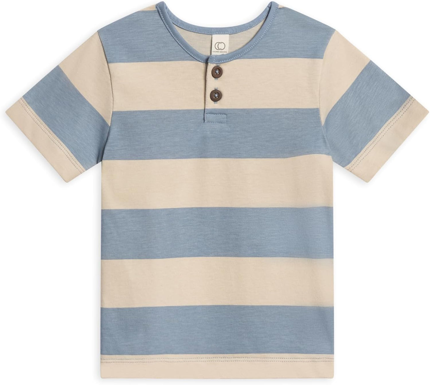 Colored Organics - Organic Cotton Toddler Short Sleeve Shirts - Baby Toddler and Kids Tops - Girls and Boys Tees