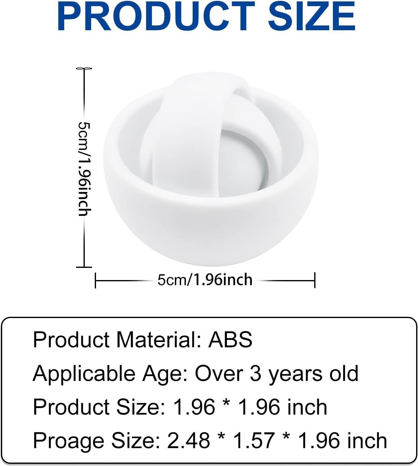 Fidget Toys for Kids, Fidget Gyro for Adults, Gifts for Boys Girls Teens Kids Christmas New Year Valentine's Day, ADHD Autism Stress Relief Finger Toys Classroom