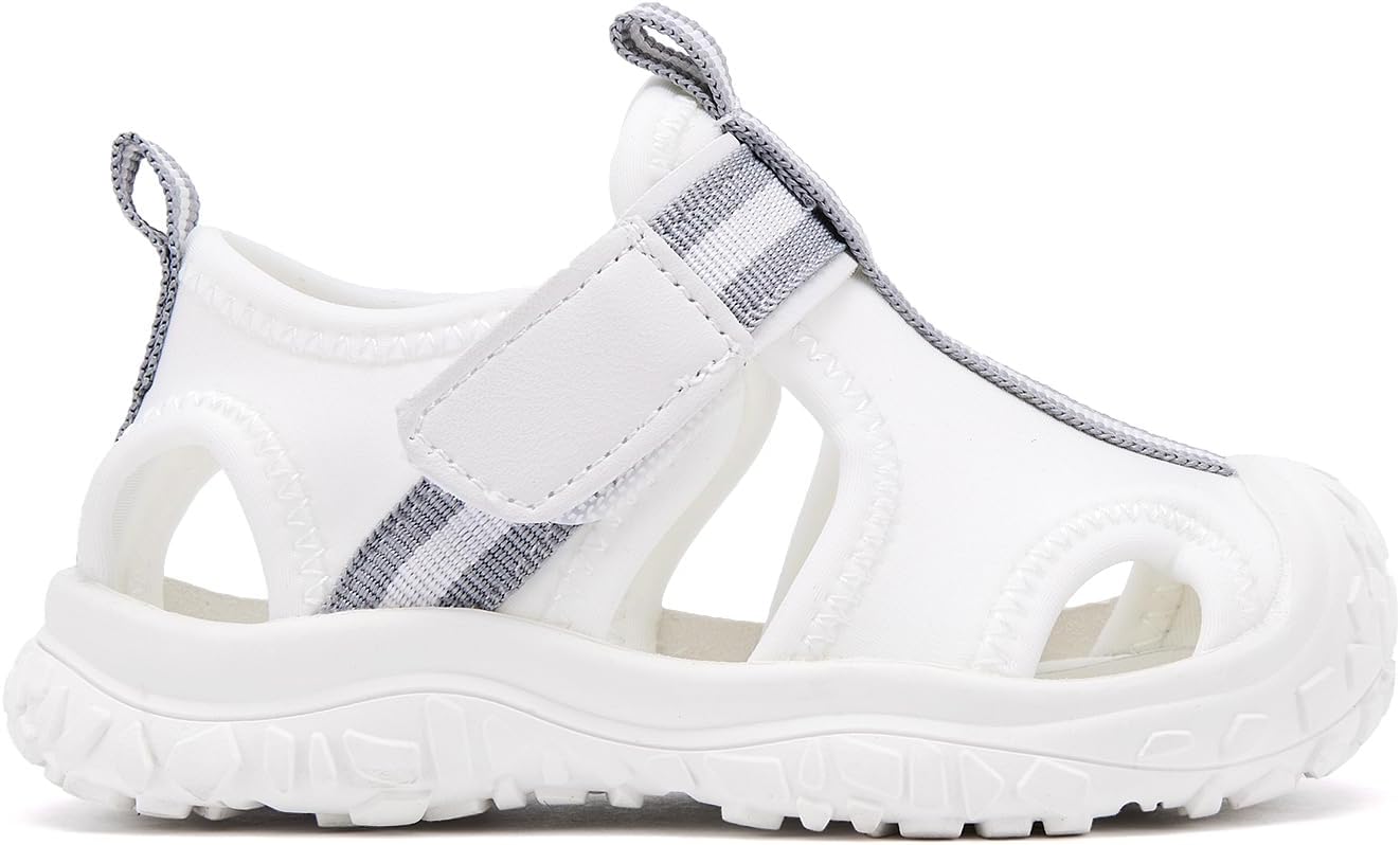 BMCiTYBM Baby Boy Girl Closed Toe Summer Sandals Lightweight Shoes Infant Non-Slip First Walking Sneakers 6 9 12 18 24 Months