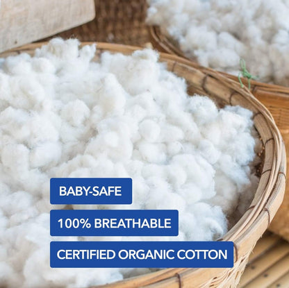 Organic Dream Crib and Toddler Mattress - 100% Breathable Proven to Reduce Suffocation Risk, 100%