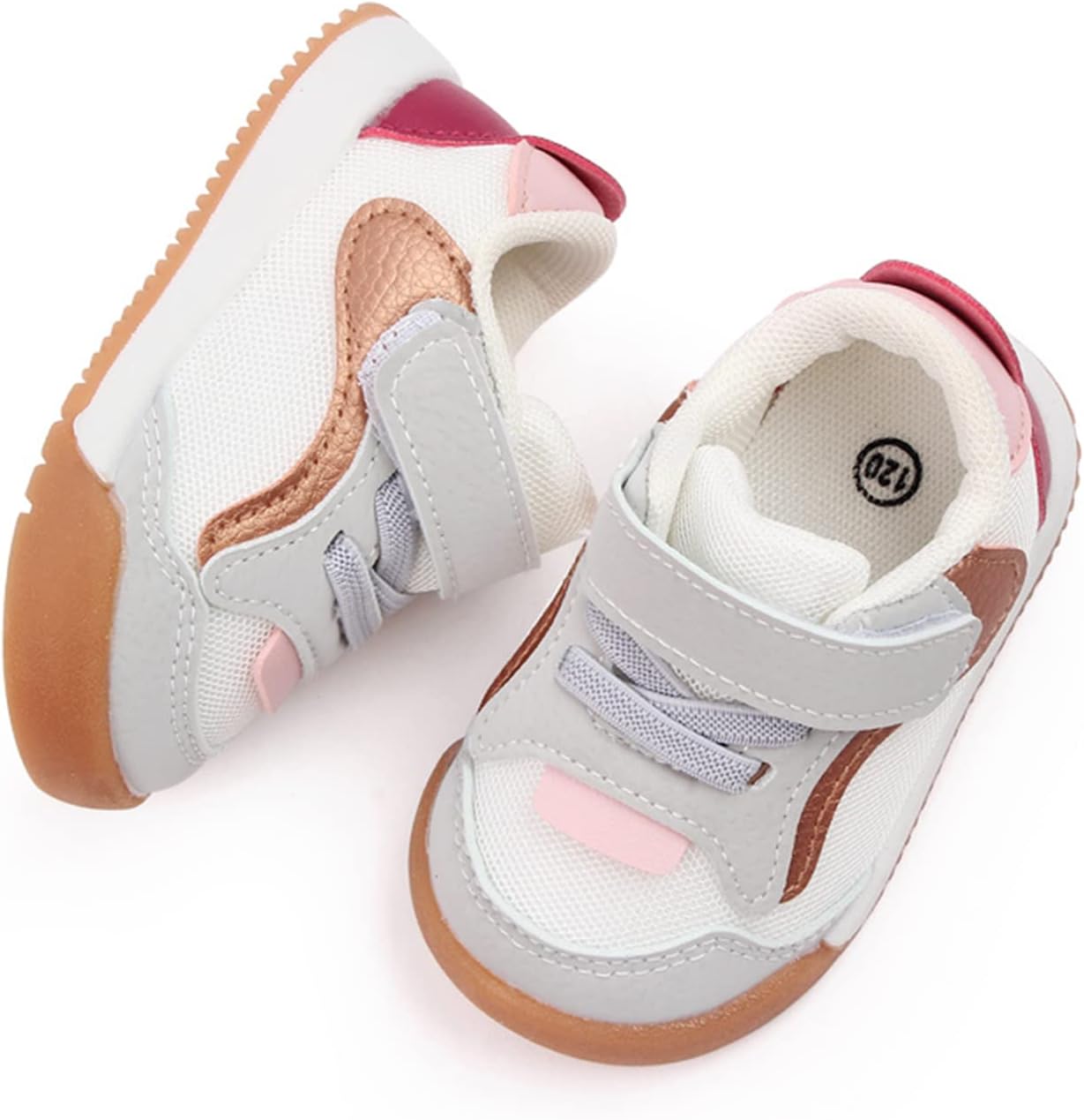 Baby Boy Girl Shoes Infant Non Slip Sneakers Breathable Lightweight Toddler First Walking Shoes 6 12 18 24 Months