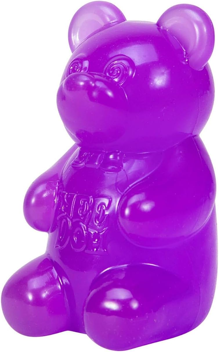 Pink Gummy Bear Sensory Toy – Squishy Stress Relief Fidget Toy for Kids & Adults (1 Piece)