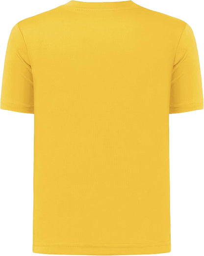 QBK 2T to Youth Neon Shirt Kids UPF 50+ Dry Fit Athletic Short Sleeve Rash Guard T Shirts for Boys Girls Sports Undershirt