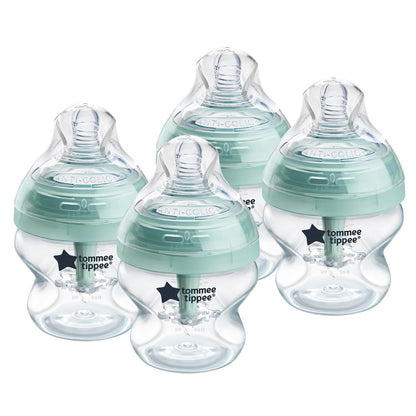 Tommee Tippee Advanced Anti-Colic 5 oz BPA Free Baby Bottles, Newborn 0+ Months, Slow Flow