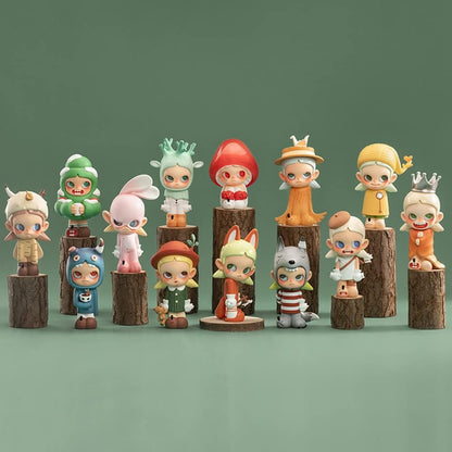 POP MART Zsiga Walking into The Forest Blind Box Figures, Random Design Box Toys for Modern Home Decor, Collectible Toy Set for Desk Accessories, 1PC