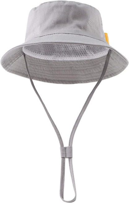 JANGANNSA Cotton Baby Sun Hat Infant Toddler Boys Girls Bucket Hats Summer Sun Protection Kids Beach Caps