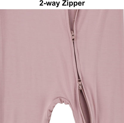 Baby Sleeveless Romper Zipper Toddler Summer Jumpsuit Rayon Outfits Infant Footless Pajamas 0-24m