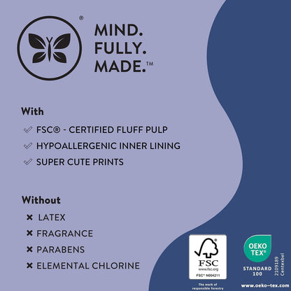 The Honest Company Clean Conscious Overnight Diapers for Sensitive Skin | Hypoallergenic, Fragrance Free | Cozy Cloud + Star Signs | Club Box, Size 6 (35+ lbs), 34 Count